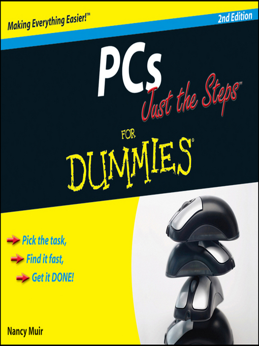 Upplýsingar um PCs Just the Steps For Dummies eftir Nancy C. Muir - Biðlisti
